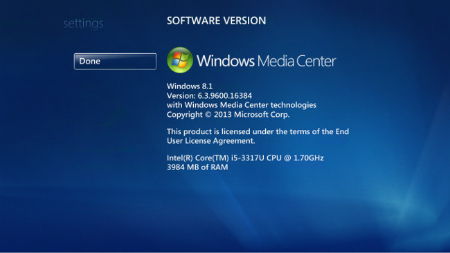 Updating Windows 8 to 8.1 Removes Windows Media Center